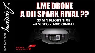 J.ME Drone A DJI Spark Rival? 4K Video 2 Axis Gimbal. Why all the HYPE?