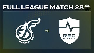 LCK AS 하반기 아카데미 리그 풀리그 MATCH 28 | KDF vs NS | 11.09. | LCK AS