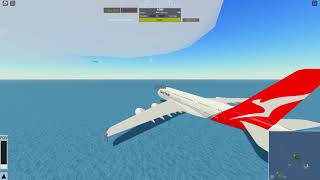 Butter water landing A380