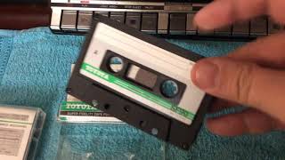 Аудиокассеты . Audiocassette . TOYOTA . Часть 8