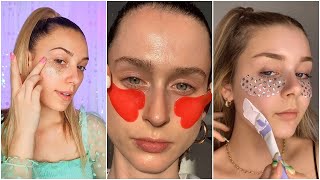 [ Tiktok ] Skincare With Mask Eyes Compilation - Skincare Routine Tiktok