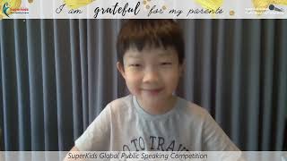 Noah Yii - SuperKids Global Public Speaking Competition, December 2021