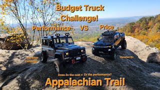 Price VS Performance Appalachian Trail Rc offroad Adventure! #fcx18 #mn99s #rccrawler #scalecrawling