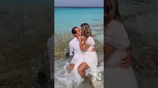 Luciana + Claudio | Post Wedding Photoshoot at Cas Abao Beach Curaçao | #trashthedress #curacao