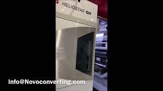 Rotogravure printing machine HELIOSTAR GH 1200 mm