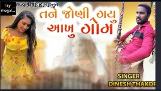 આડા કોને ઓભળી તારી વાતો Dinesh Thakor new song🎶🎤