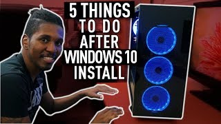 5 THINGS YOU SHOULD DO AFTER BUILDING A NEW GAMING PC