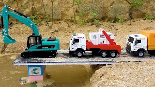 Construction Vehicle Rescue Car Toys Collection Video | Toy Car Story | Kudo Kids Toys