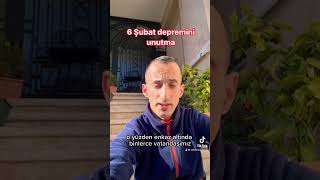 6 Şubat Depremini Unutma 🥹🥹🥹#adıyamandeprem #hataydadeprem @salim.kuntoglu #tiktok #shorts