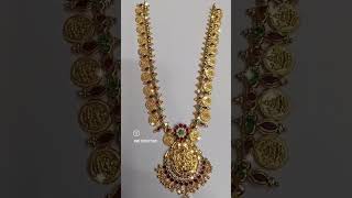 లక్ష్మి దేవి కాసుల హరం, మామిడి పిందల హరం #new golddesignharams