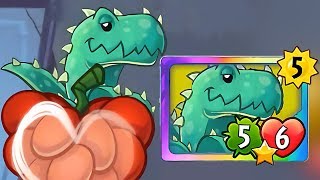 Plants vs Zombies Heroes - Aloesaurus Gameplay with Grape Responsibility