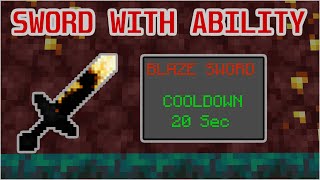 Sword With Ability (Mcreator 2021.1)