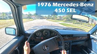 POV Drive (HD 4K) - 1976 Mercedes-Benz 450 SEL (W116 Chassis)