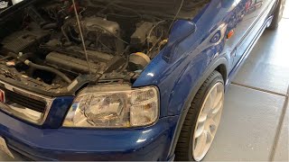 [E92] 1998 JDM Style CR-V Transmission Fluid, Coolant and Oil Change