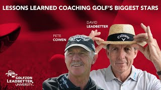 Lessons Learned From Golf's Biggest Stars | David Leadbetter & Pete Cowen | GLU Virtual Summit 2020