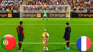 Portugal Qualify for the World Cup Final | Full Penalty Shootout: Portugal Vs France