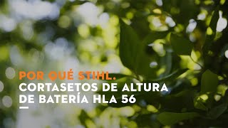 Cortasetos de altura de batería STIHL HLA 56