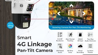 Smart 4G Pan tilt Camera trueview !! 4g Sim Camera Outdoor