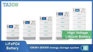 [Intro] High Voltage Lithium Battery | 10KWH-50KWH energy storage system