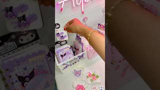 Asmr jepit karet sanrio edition #kawai #sanrio #kuromi #mymelody #cinnamoroll #cute #japan