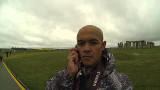 GoPro Black 3 - 360° view of Stonehenge, Wiltshire England