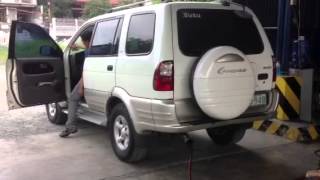 Isuzu Crosswind XUV 2002 Smoke Test