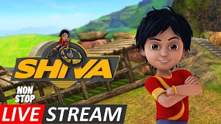 Shiva | शिवा |  LIVE STREAM 🔴 | Fun Animated Show for Kids #Shiva #NickJr #Kids #Animated