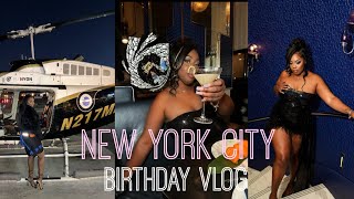 NEW YORK CITY BIRTHDAY VLOG! ✨🗽| HELICOPTER RIDE, BDAY DINNER, RESHA ROULETTE GAME & MORE