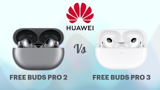 Huawei FreeBuds Pro 2 vs FreeBuds Pro 3 Bluetooth Earbuds | Compare | Specifications | Features