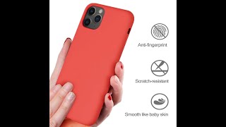 Case Luxury Original Liquid Silicone Soft For iPhone