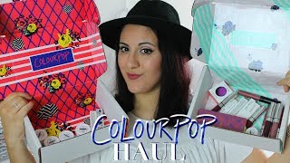 GRANDISSIMO HAUL COLOURPOP  con SWATCHES !!!