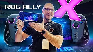 ROG ALLY X em MÃOS! Mais memória e o DOBRO de bateria