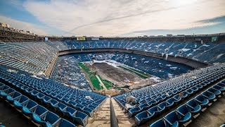 The Abandoned Pontiac Silverdome Stadium