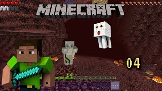 ENTREI NO PORTAL DO NETHER MINECRAFT