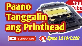 Paano Tanggalin ang Printhead ng L210/L220 Printer