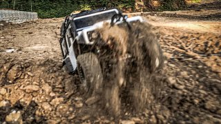 Traxxas TRX-4 Land Rover Defender Off-Road - 알씨카 랜드로버 [4K]