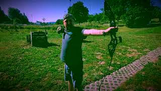 SSV Leutenbach Bogenwiese Barebow / Blankbogen Training Session Hoyt Xceed Uukha SX+ with #MyHoverX1