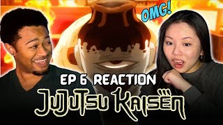 Can't Believe HE DID THAT! | Girlfriend Reacts To *Jujutsu Kaisen* Ep 6 REACTION