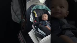 Our baby's First car ride #shorts #fun #cute #cutebaby #family #gadar #gadar2 #funny #funnyvideo