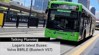 Logan's latest Buses: Volvo B8RLE (Bustech VST)