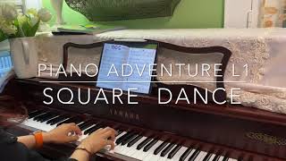 Square Dance from Piano Adventure played by piano teacher Shauna Shang