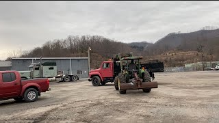 No Insurance, No Tags, Big Trouble! 1250 John Deere loading gravel