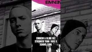 Stronger Than I Was X Adams Song #eminem #mashup #blink182 #eminemremix #eminemfan