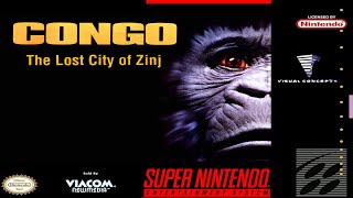 Congo for the Super Nintendo [Unreleased Video Game] - Remarkably Even Worse Than The Film