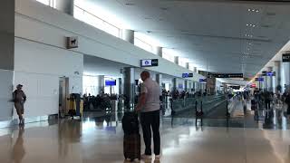 (SLC) Salt Lake City, Utah. Terminal B Gates walk through (08/02/2023)