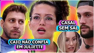 Gil e Caio com Medo de Paredão🚨Arthur é Grosseiro com Carla em Festa🔥 Caio Desconfia De Juliette 💣