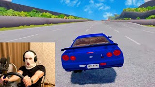 Эти вёдра не доедут! Опасные маневры 4 BeamNG.drive