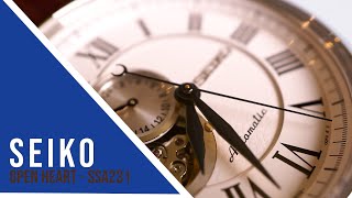 Low Cost Open Heart Automatic Watch | Seiko SSA231