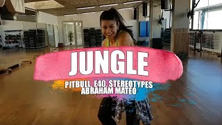 JUNGLE - Pitbull, Stereotypes, E40, Abraham Mateo/ ZUMBA con MELISSA DA CRUZ