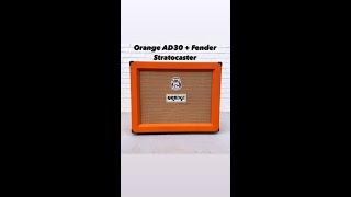 Orange AD30+Fender Stratocaster+ Pedals